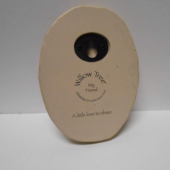 Willow Tree “My Friend” A Little Love to Share 2004 Plaque - Picture 4 of 5